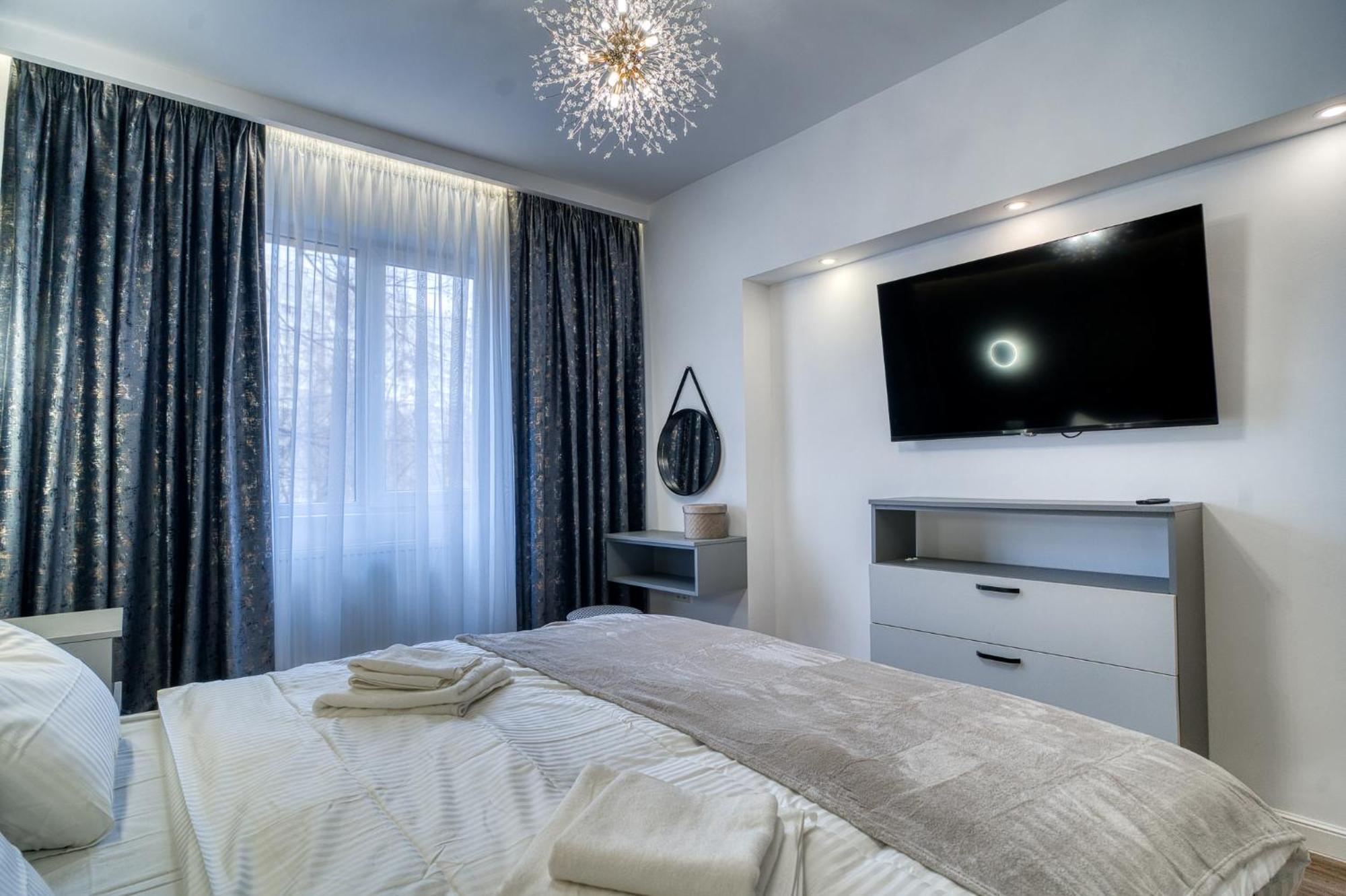 City Chic Retreat: Newly Renovated 1Br Apartment บูคาเรสต์ ภายนอก รูปภาพ